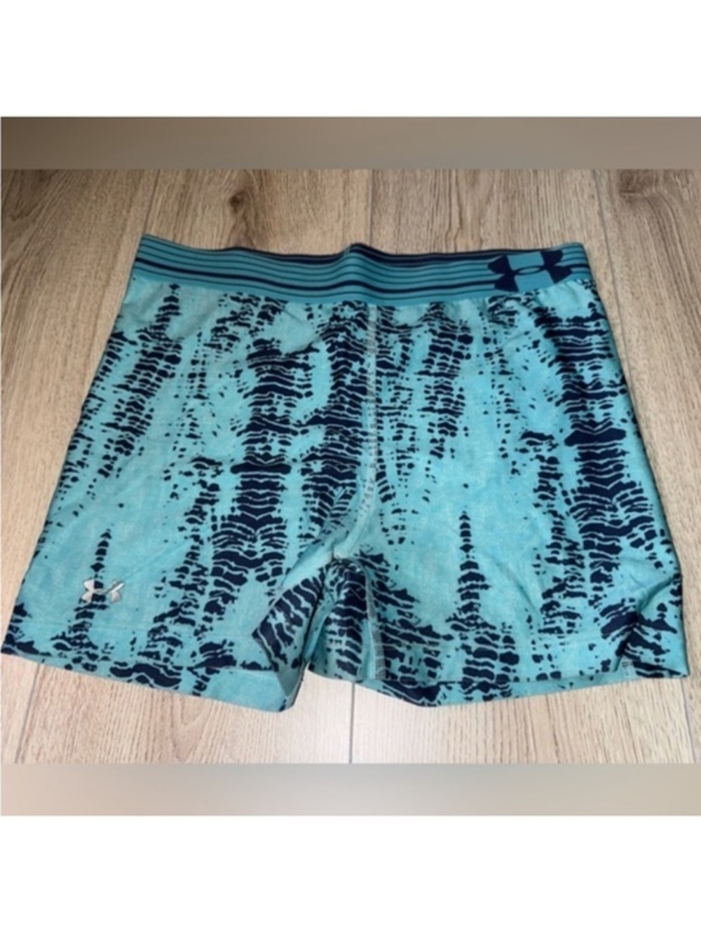 Under armour blue athletic shorts